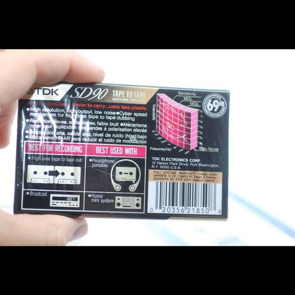 TDK 90m Sony HiFi Cassette Tapes 60 Minute Blank Lot of mixed 3 Cleaning audio - Picture 10 of 11